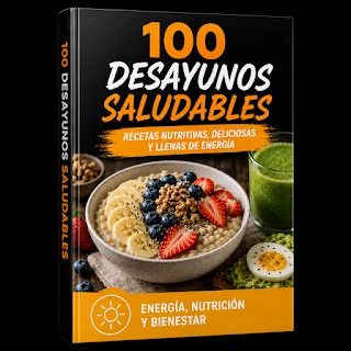 Contenido del libro de recetas saludables
